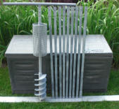 8157 Brunnenhandbohrgerät mit Gestängehalter